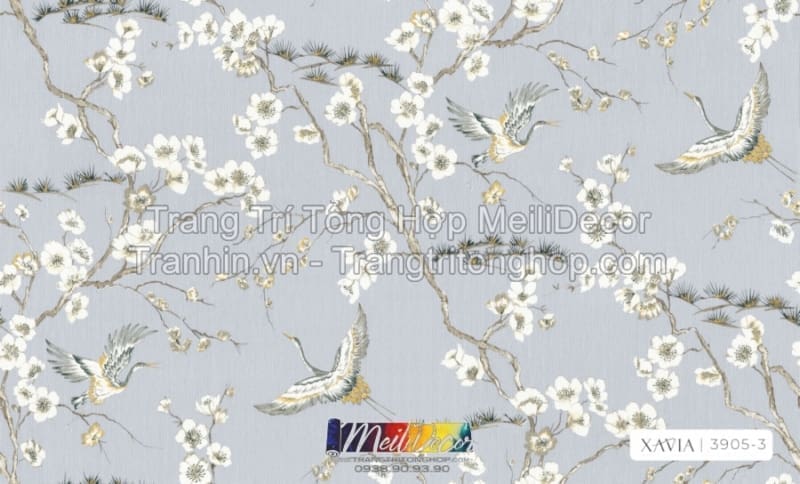 Giấy Dán Tường Việt Nam XAVIA 3905-3 2 Giấy Dán Tường Việt Nam XAVIA 3905-3