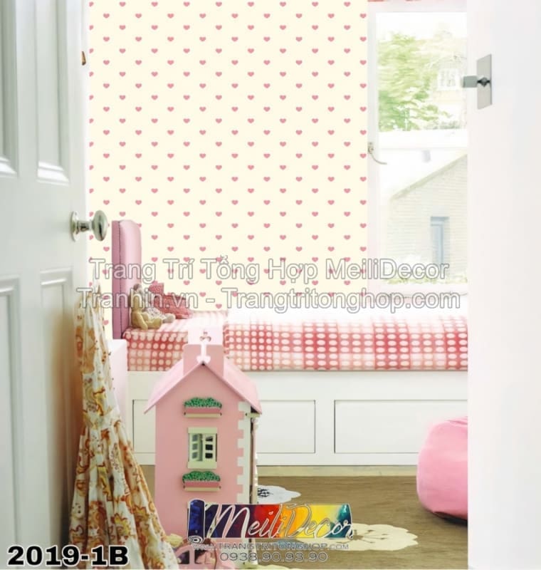 Giấy Dán Tường Trung Quốc HAPPY STORY 2019-1B 1 Giấy Dán Tường Trung Quốc HAPPY STORY 2019-1B