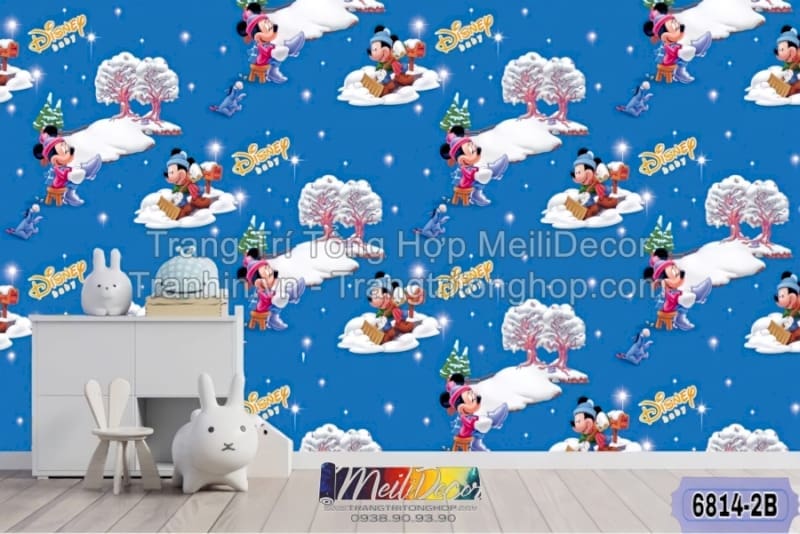 Giấy Dán Tường Trung Quốc HAPPY STORY 6814-2B 1 Giấy Dán Tường Trung Quốc HAPPY STORY 6814-2B