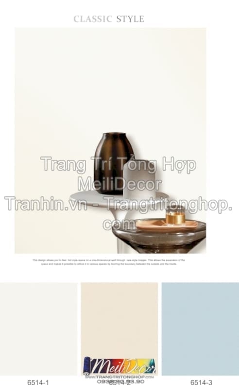 Giấy Dán Tường Trung Quốc HOT STYLE II 6514-2 1 Giấy Dán Tường Trung Quốc HOT STYLE II 6514-2