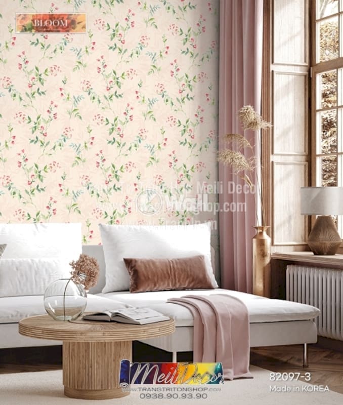 Giấy Dán Tường Hàn Quốc BLOOM 82097-3 1 Giấy Dán Tường Hàn Quốc BLOOM 82097-3
