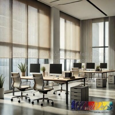 Rèm cửa giá rẻ, báo giá cạnh tranh tại Huyện Cần Giờ TPHCM 4 0 BS 053 02