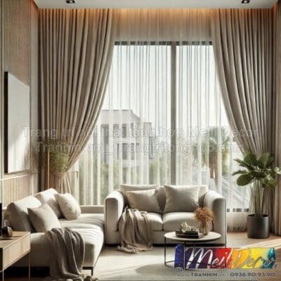 Rèm cửa giá rẻ, báo giá cạnh tranh tại Huyện Cần Giờ TPHCM 2 0 BS 053 04