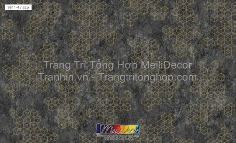 Giấy Dán Tường Trung Quốc THE VIEW 9811-4 2 Giấy Dán Tường Trung Quốc THE VIEW 9811-4