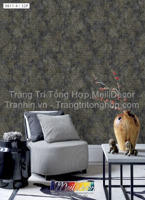 Giấy Dán Tường Trung Quốc THE VIEW 9811-4 1 Giấy Dán Tường Trung Quốc THE VIEW 9811-4