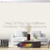 Giấy Dán Tường Trung Quốc THE VIEW 9818-2 4 Giay Dan Tuong THE VIEW MAU KEM PHOI CANH 9818 2 98p