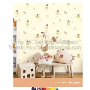 Giấy Dán Tường Hàn Quốc DREAM WORLD 5145-1