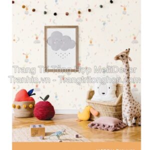 Giấy Dán Tường Hàn Quốc DREAM WORLD 5155-1