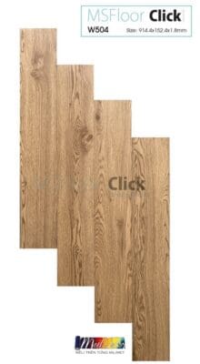 Sàn Nhựa MS Floor W-504 2.0mm