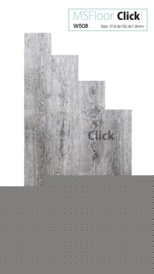 Sàn Nhựa MS Floor W-508 2.0mm Mã S&W (Keo Sẵn) 4 Sàn Nhựa MS Floor W-508 2.0mm