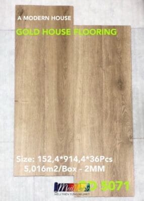 Sàn Nhựa Gold House GD5071