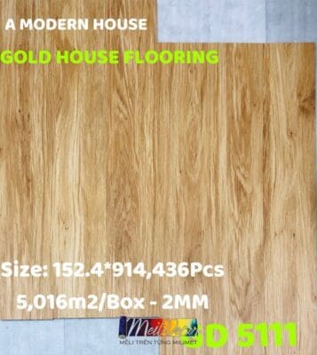 Sàn Nhựa Gold House GD5111