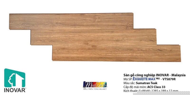 Sàn Gỗ Công Nghiệp INNOVAR VTS879R 12.0mm Malaysia 4 Sàn Gỗ Công Nghiệp INNOVAR VTS879R 12.0mm Malaysia