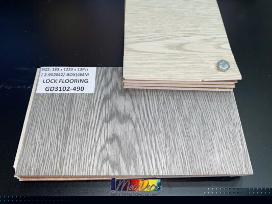Sàn SPC GD LOCK FLOORING GD3102 490 4.0mm 4 Sàn SPC GD LOCK FLOORING GD3102 490 4.0mm