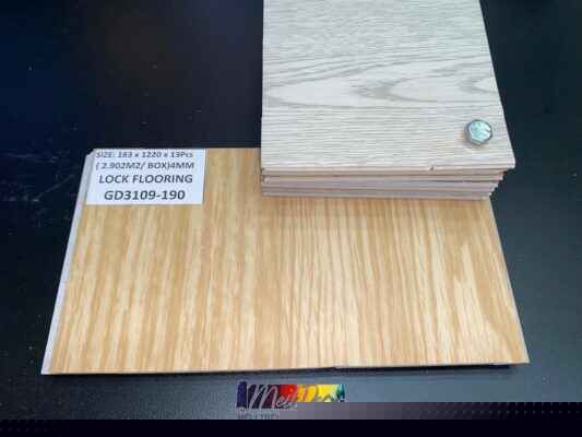 Sàn SPC GD LOCK FLOORING GD3109 190 4.0mm