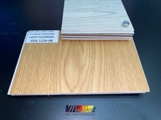 Sàn SPC GD LOCK FLOORING GD5 1234 08 5.0mm 4 Sàn SPC GD Lock Flooring GD5 1234 08 5.00mm