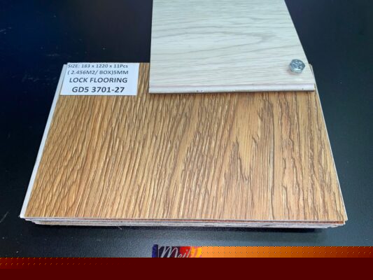Sàn SPC GD Lock Flooring GD5 3701 27 5.00mm