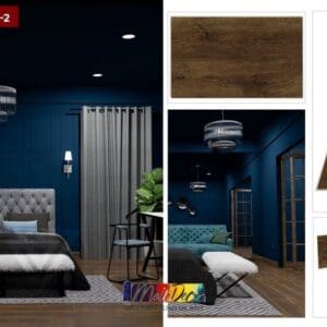 Sàn SPC Royal Crystal RCFW104-2 6.5mm Đế Cao Su