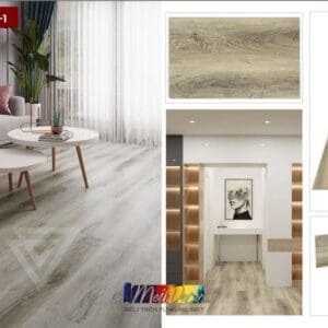 Sàn SPC Royal Crystal RCFW106-1 6.5mm Đế Cao Su