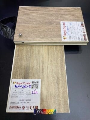 Sàn SPC Royal Crystal RCDW102-2 đế cao su