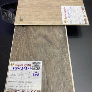 Sàn SPC Royal Crystal RCDW109-2 Đế Cao Su