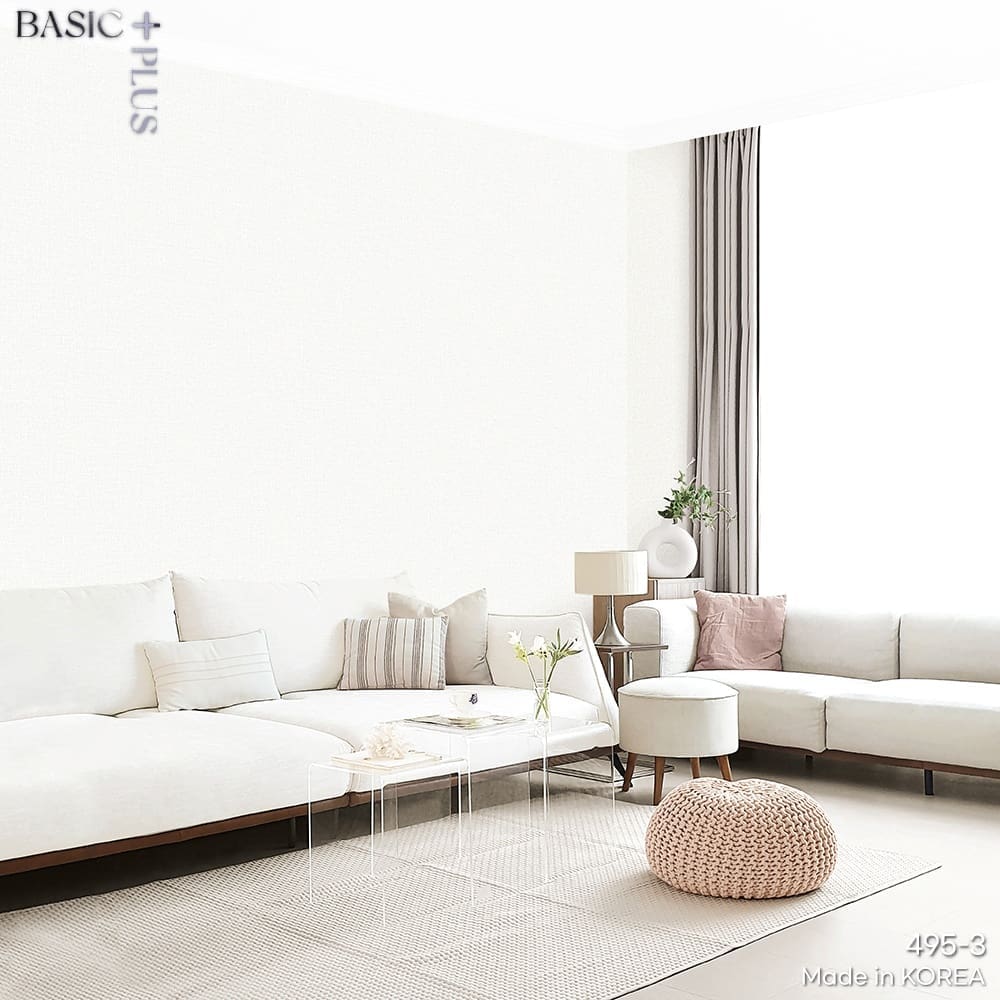 Giay Dan Tuong Han Quoc BASIC Plus PHOI CANH 495 3