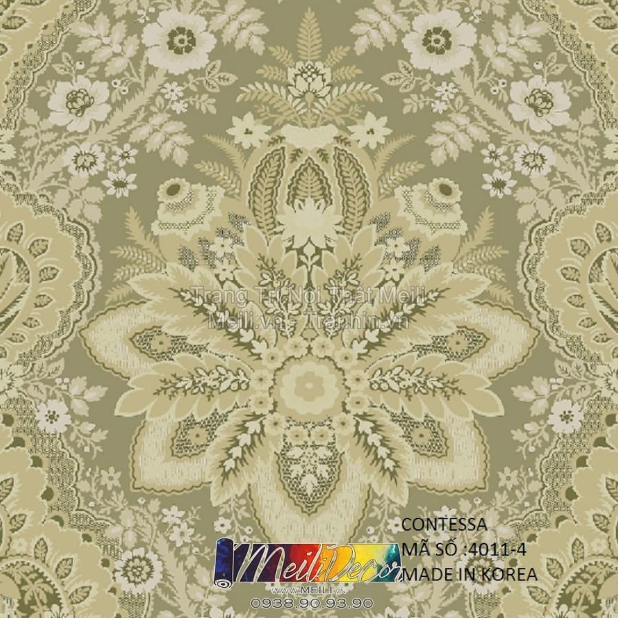 Giấy Dán Tường Hàn Quốc CONTESSA JCD4011-4 2 Giấy Dán Tường Hàn Quốc CONTESSA JCD4011-4