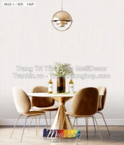 Giay Dan Tuong THE VIEW MAU KEM PHOI CANH 9820 1 ， 80p，146P