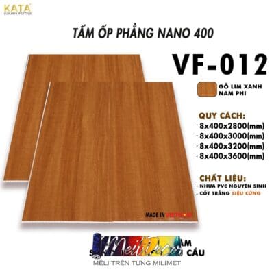 Tấm Ốp Nhựa Nano Kata VF - 012 Cao Cấp Siêu Cứng