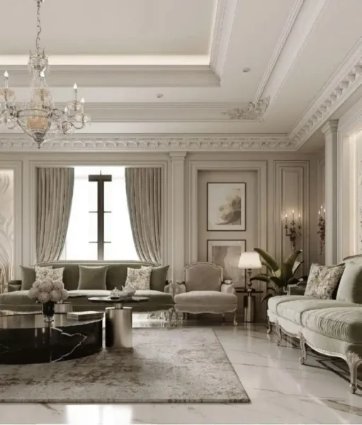 Một không gian Tân Cổ Điển luôn mang đến cảm giác "được chăm chút"