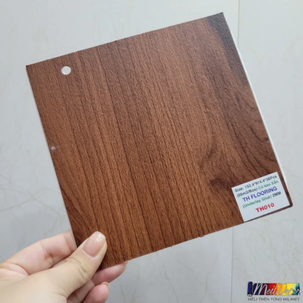 Sàn Nhựa Vinyl TH010 TH Floor 2.0mm (Keo Sẵn) 4 Sàn Nhựa Vinyl TH010 TH Floor 2.0mm (Keo Sẵn)