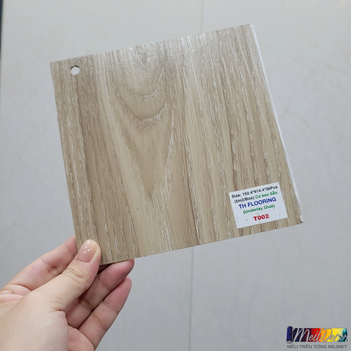 Sàn Nhựa TH FLOORING 1.8mm T002 Keo Sẵn 1 Sàn Nhựa TH FLOORING 1.8mm T002 Keo Sẵn