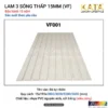 Tấm Ốp Lam 3 sóng VF Siêu Cứng KATA VF001