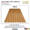 Tấm Ốp Lam 3 sóng VF Siêu Cứng KATA VF014