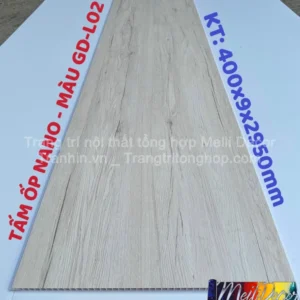 Tấm Ốp Lam 4 Sóng Cao Gold House L02