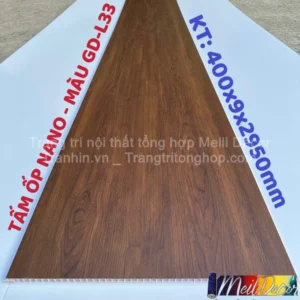 Tấm Ốp Lam 4 Sóng Cao Gold House L33