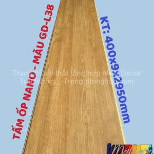 Tấm Ốp Lam 4 Sóng Cao Gold House L38