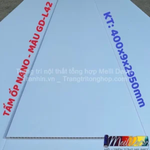 Tấm Ốp Lam 4 Sóng Cao Gold House L42