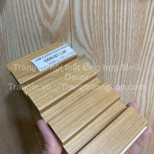 Tấm Ốp Lam 5 Sóng Thấp Gold House L38