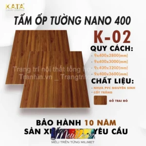 Tấm Ốp Nhựa Nano KATA K02
