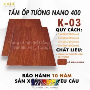 Tấm Ốp Nhựa Nano KATA K03