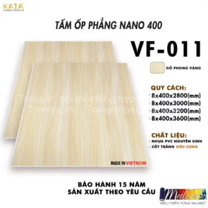 Tấm Ốp Nhựa Nano KATA VF011 Siêu Cứng