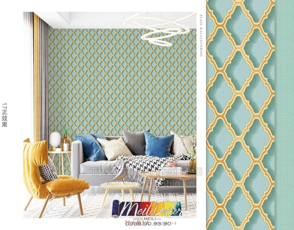 Giấy Dán Tường Trung Quốc HARIA 58111-3 1 Giấy Dán Tường Trung Quốc HARIA 58111-3