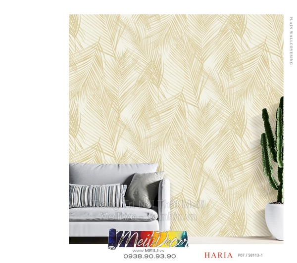 Giấy Dán Tường Trung Quốc HARIA 58113-1 1 Giấy Dán Tường Trung Quốc HARIA 58113-1