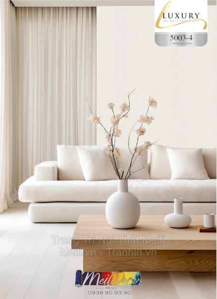 Giấy Dán Tường Việt Nam LUXURY 2025 5003-4 1 Giấy Dán Tường Việt Nam LUXURY 2025 5003-4