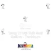 Giấy Dán Tường Hàn Quốc PEANUTS 83204-1 3 Giay Dan Tuong PEANUTS KOREA 83204 1