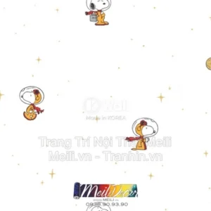 Giấy Dán Tường Hàn Quốc PEANUTS 83213-1