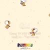 Giay Dan Tuong PEANUTS KOREA 83213 2