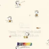 Giay Dan Tuong PEANUTS KOREA 83215 2