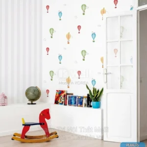 Giấy Dán Tường Hàn Quốc PEANUTS 83216-1